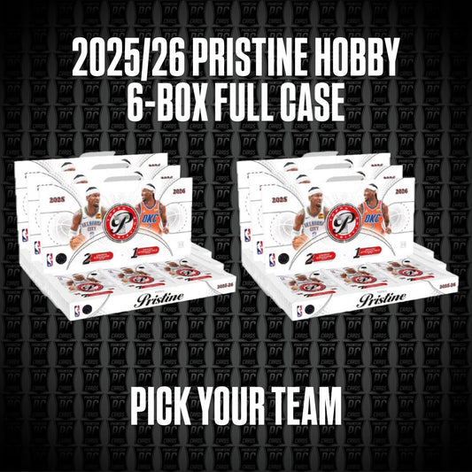 *NEW* 6-Box CASE 2025 Topps Pristine Hobby Basketball Break - Pick Your Team (Sunday 10/4/26)